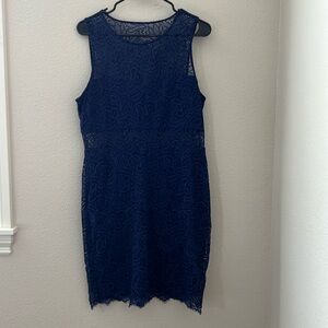 Navy blue express dress